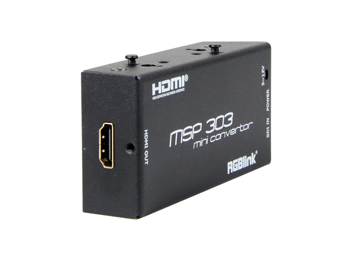 MSP 303 3G-SDI to HDMI Converter