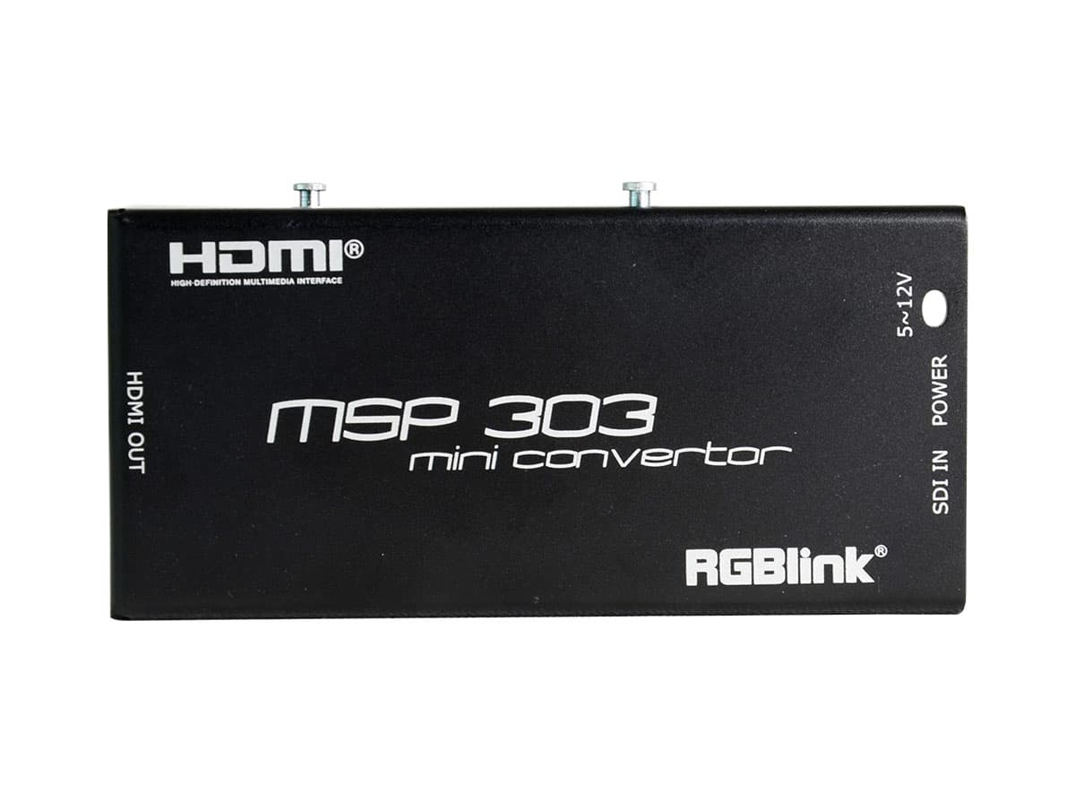 MSP 303 3G-SDI to HDMI Converter